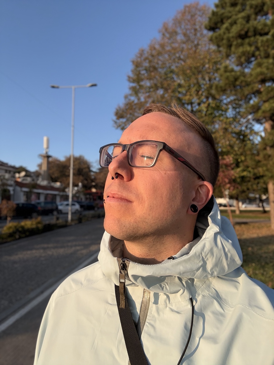 Soundpilot im warmen Licht